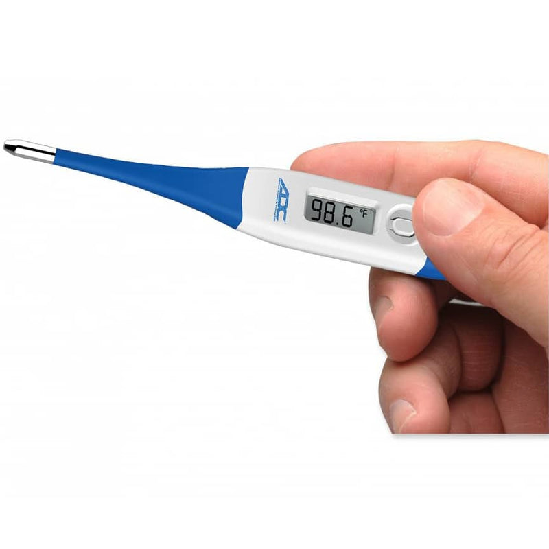 ADC Adtemp IV 415 Flex Digital Thermometer in hand