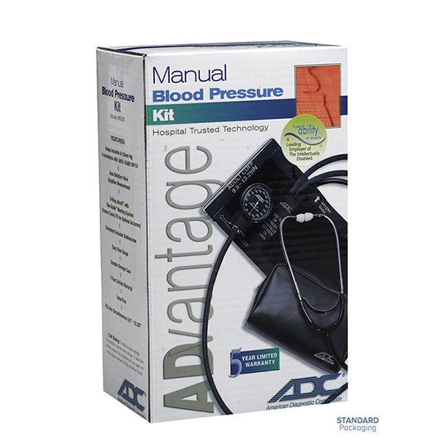 ADC Advantage 6005 Manual Blood Pressure Kit - Packaging