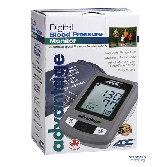 ADC Advantage 6021N Automatic Digital Blood Pressure Monitor 