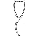 ADC Binaural Tubing for Adscope 600/601 Cardiology Stethoscope Graphic
