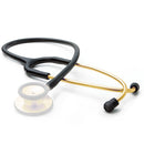ADC Binaural Tubing for Miscellaneous Adscope Clinician and Pediatric Stethoscopes - Gold Finish/Black Tubing