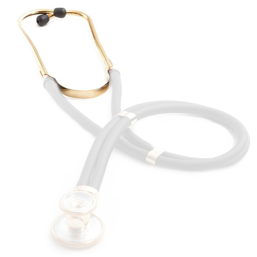ADC Binaurals for Adscope 645 Gold Plated Sprague Stethoscope