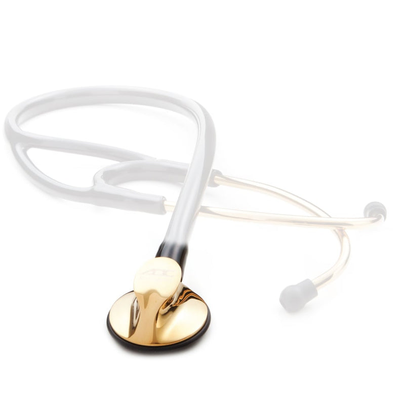 ADC Chestpiece for Adscope 600 Platinum Cardiology Stethoscope  Gold Finish