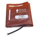 ADC Cuff for ADView 2 Modular Diagnostic Station - Thigh - Brown
