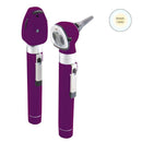 ADC Diagnostix 5110N Dual Handle Pocket Otoscope/Ophthalmoscope Diagnostic Set - Purple Xenon Lamp