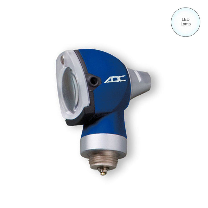 ADC Diagnostix 5120N 2.5V Pocket Otoscope Head  Royal Blue LED Lamp