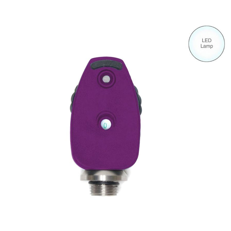 ADC Diagnostix 5140N 2.5V Pocket Ophthalmoscope Head  Purple LED Lamp