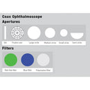 ADC Diagnostix 5510 3.5V Otoscope/Ophthalmoscope Diagnostic Desk Set - Apertures