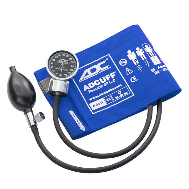 ADC Diagnostix 700 Pocket Aneroid Sphygmomanometer - Adult  Royal Blue - Display Packaging
