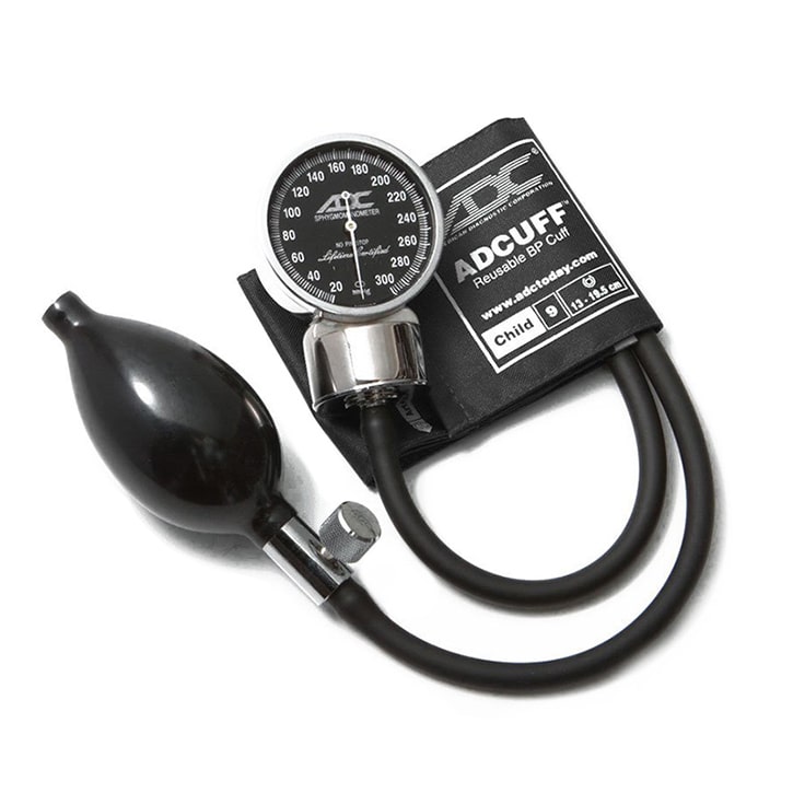 ADC Diagnostix 700 Pocket Aneroid Sphygmomanometer - Child - Black