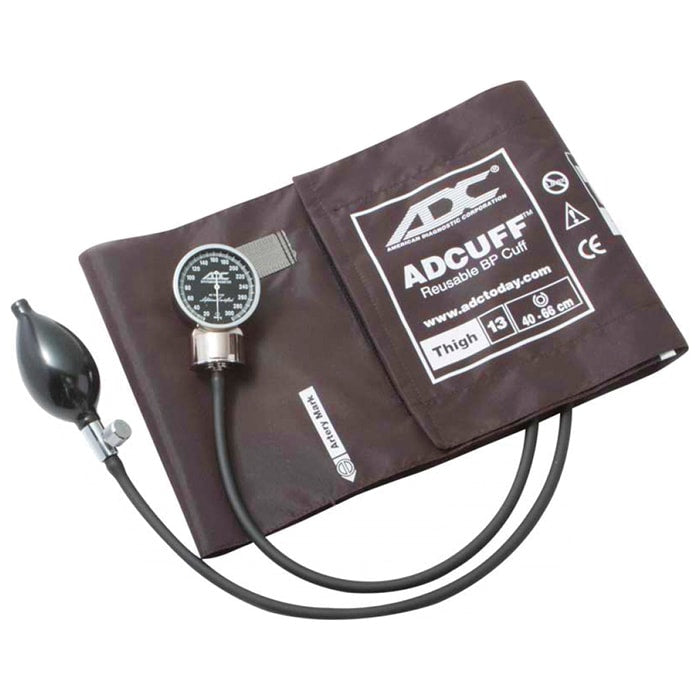 ADC Diagnostix 700 Pocket Aneroid Sphygmomanometer - Thigh  Brown