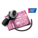 ADC Diagnostix 703 Palm Aneroid Sphygmomanometer - Adult  Breast Cancer Awareness Pink