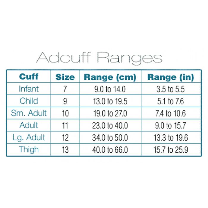 ADC Diagnostix 703 Palm Aneroid Sphygmomanometer - Large Adult 