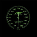 ADC Diagnostix 703 Palm Aneroid Sphygmomanometer - Small Adult - Luminescent Dial