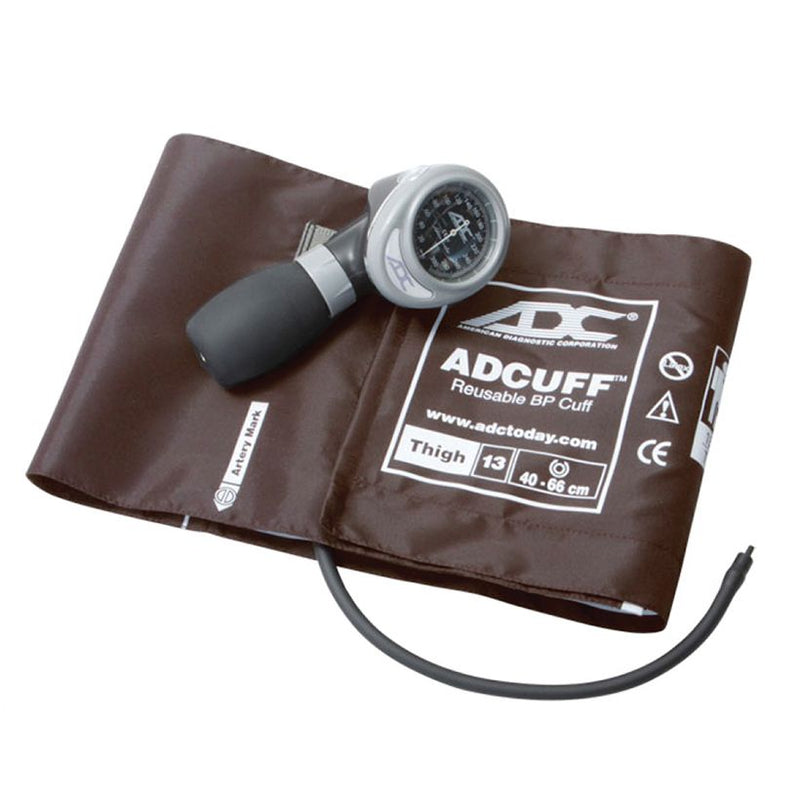 ADC Diagnostix 703 Palm Aneroid Sphygmomanometer - Thigh  Brown