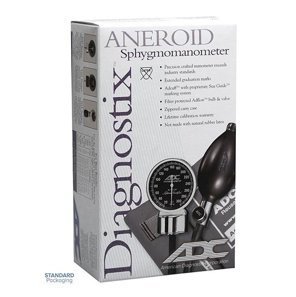 ADC Diagnostix 720 Pocket Aneroid Sphygmomanometer - Large Adult 