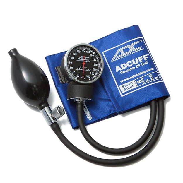 ADC Diagnostix 720 Pocket Aneroid Sphygmomanometer - Small Adult  Royal Blue