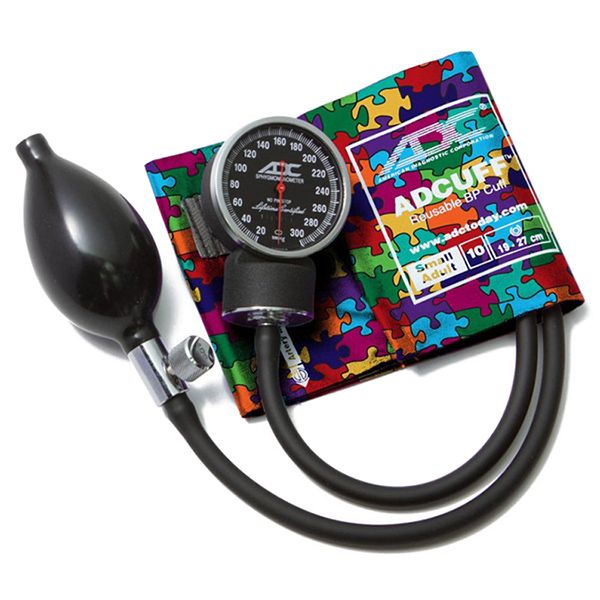 ADC Diagnostix 720 Pocket Aneroid Sphygmomanometer - Small Adult  Puzzle Pieces