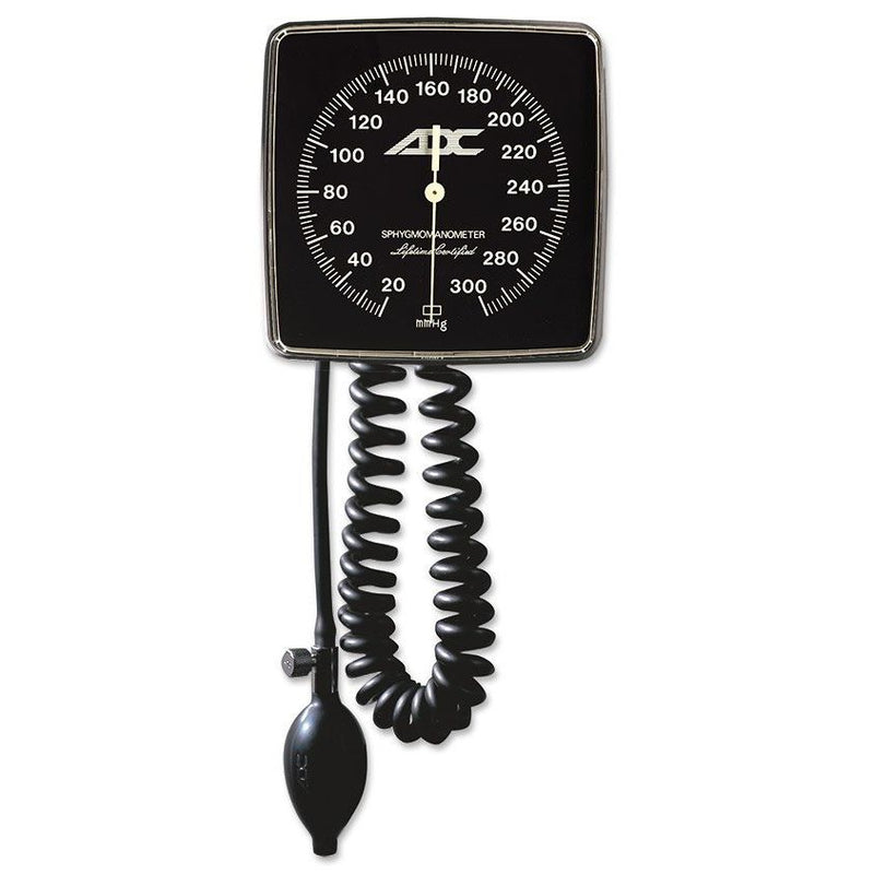 ADC Diagnostix 750W Wall Aneroid Sphygmomanometer  Thigh - Brown
