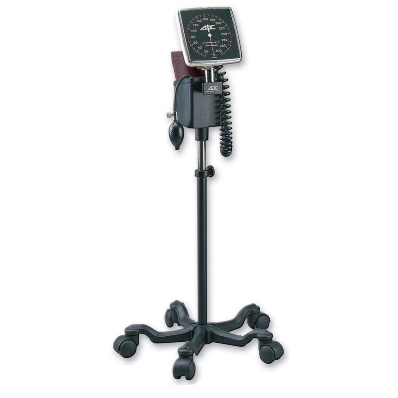 ADC Diagnostix 752M Mobile Aneroid Sphygmomanometer  Large Adult - Burgundy