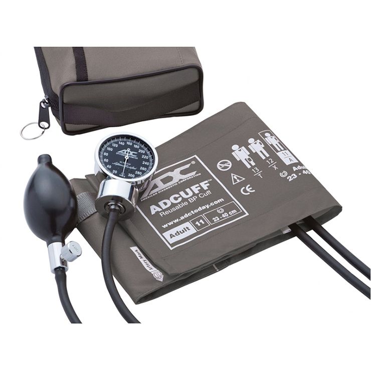 ADC Diagnostix 778 Pocket Aneroid Sphygmomanometer  Gray