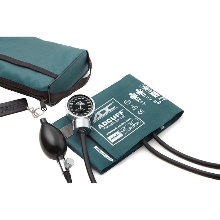 ADC Diagnostix 778 Pocket Aneroid Sphygmomanometer  Teal