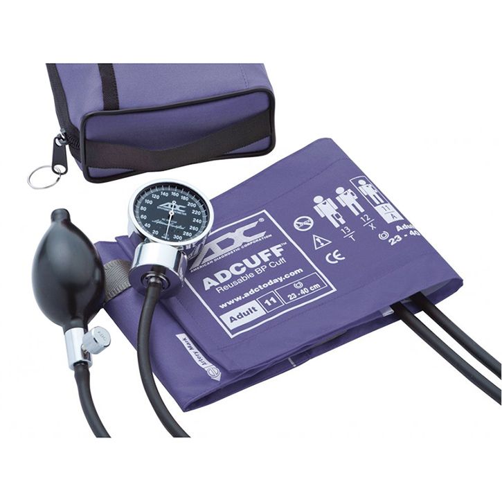 ADC Diagnostix 778 Pocket Aneroid Sphygmomanometer  Purple