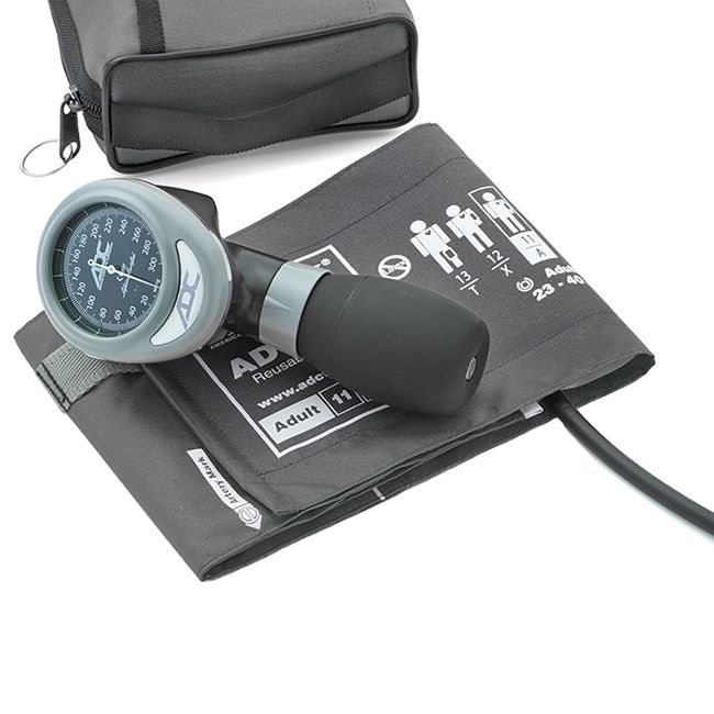 ADC Diagnostix 788 Palm Aneroid Sphygmomanometer  Gray