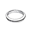ADC Diaphragm Retaining Ring for Adscope 645 Gold Plated Sprague Stethoscope - Symbol