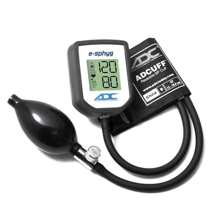 ADC E-Sphyg Digital Pocket Aneroid Sphygmomanometer  Child - Black