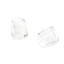 ADC Eartips for Sprague Stethoscopes (1 Pair)  Black - Adsoft - Large (Standard Packaging)