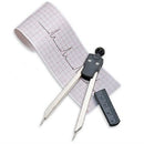 ADC EKG Caliper on EKG paper