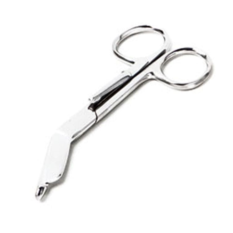 ADC Lister Bandage Scissors  Stainless Finish - 4.5" with Pocket Clip
