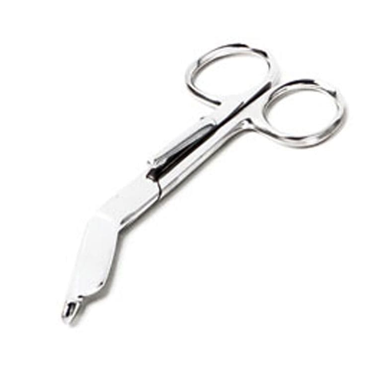 ADC Lister Bandage Scissors  Stainless Finish - 5.5" with Pocket Clip