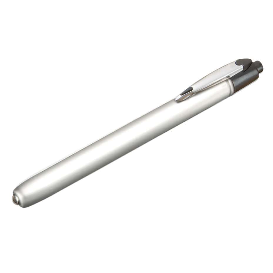 ADC Metalite Reusable Penlight - Silver