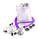 ADC Nurse Combo Adscope 641 Sprague Stethoscope and Pocket Pal II Kit - Frosted Plum
