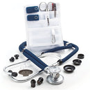 ADC Nurse Combo Adscope 641 Sprague Stethoscope and Pocket Pal II Kit  Navy