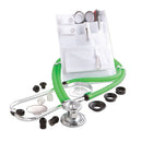 ADC Nurse Combo Adscope 641 Sprague Stethoscope and Pocket Pal II Kit - Frosted Kiwi