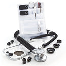 ADC Nurse Combo Adscope 641 Sprague Stethoscope and Pocket Pal II Kit  Black