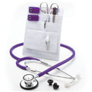 ADC Nurse Combo-Lite Proscope 670 Dual Head Stethoscope and Pocket Pal II Kit - Purple