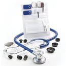 ADC Nurse Combo-One Adscope 647 Sprague-One Stethoscope and Pocket Pal II Kit - Royal Blue