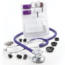 ADC Nurse Combo-One Adscope 647 Sprague-One Stethoscope and Pocket Pal II Kit  Purple