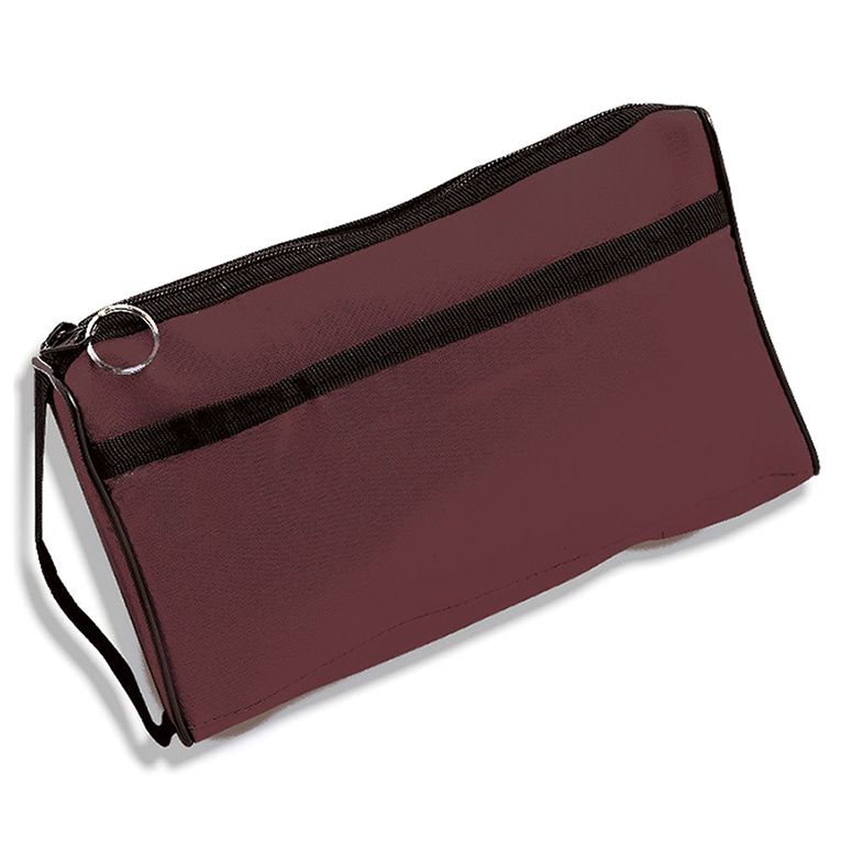 ADC Premium Nylon Zipper Case  Burgundy