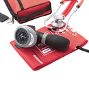 ADC Pro's Combo I 788-641 Palm Aneroid/Sprague Scope Kit  Red