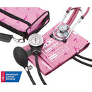 ADC Pro's Combo II 768-641 Pocket Aneroid/Sprague Scope Kit - Adult - Breast Cancer Awareness Pink