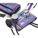 ADC Pro's Combo II 768-641 Pocket Aneroid/Sprague Scope Kit - Adult - Peter's Blue Swirly