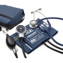 ADC Pro's Combo III 778-603 Pocket Aneroid/Clinician Scope Kit - Navy