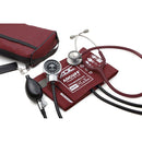 ADC Pro's Combo III 778-603 Pocket Aneroid/Clinician Scope Kit - Burgundy