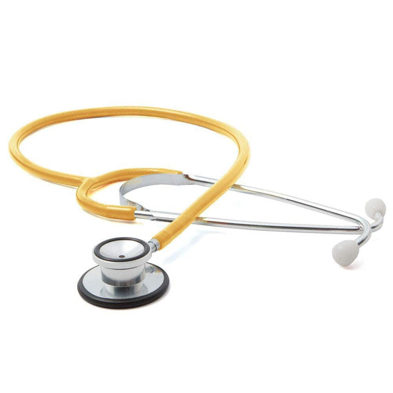 ADC Proscope 670 Dual-Head Stethoscope  Yellow - Display Packaging