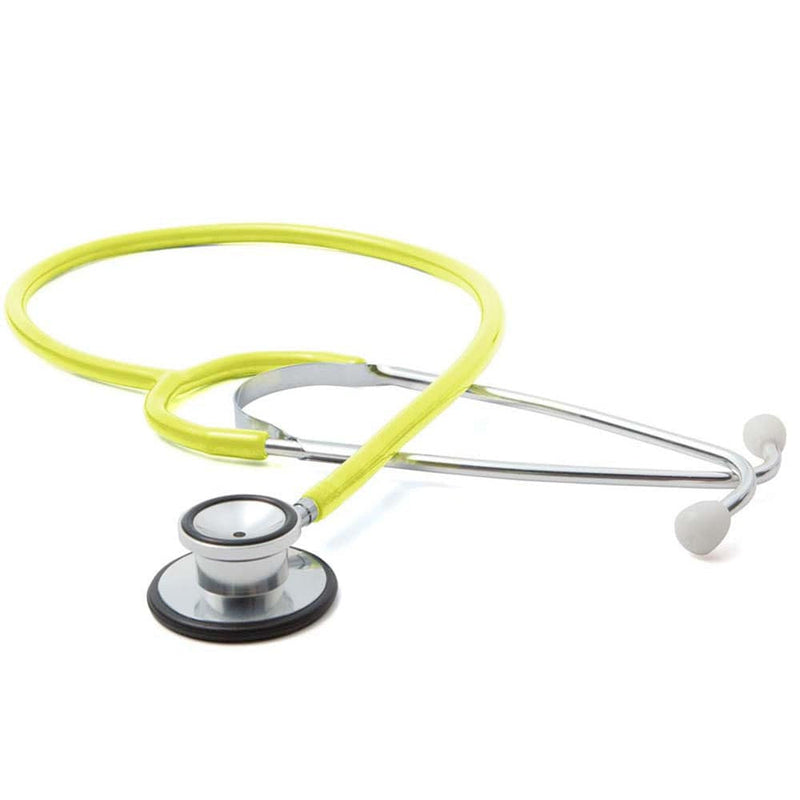 ADC Proscope 670 Dual-Head Stethoscope  Neon Yellow - Display Packaging